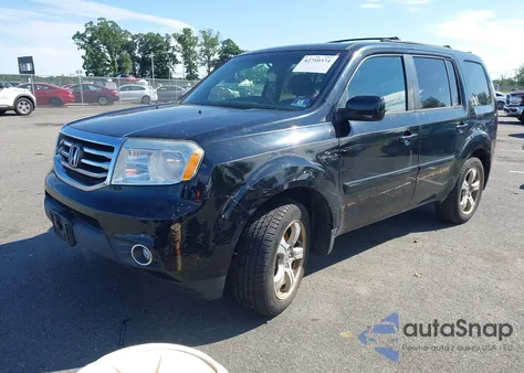 2013 Honda Pilot Ex from USA, damaged, VIN 5FNYF4H42DB025201